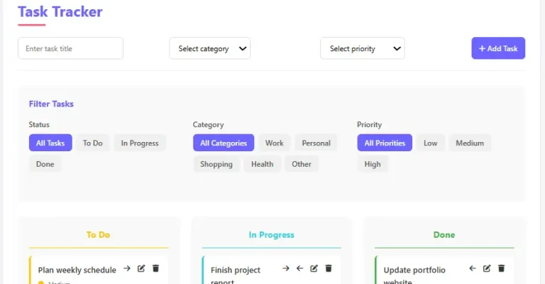 One-Board-Task-Tracker